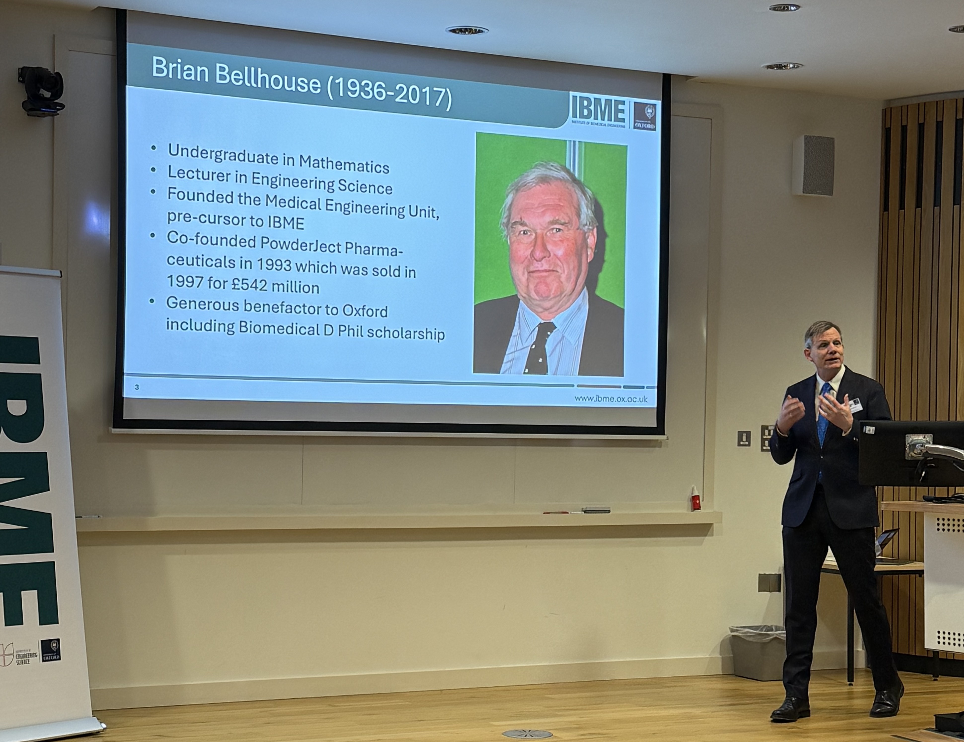 IBME hosts second Bellhouse BioEngenuity Keynote Lecture