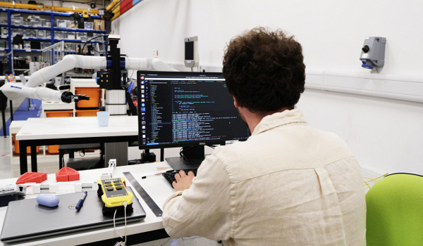 Researcher at work at the Oxford Robotics Institute © University of Oxford Images
