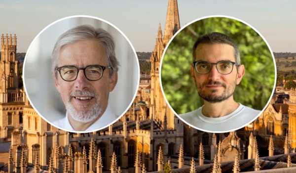 Emeritus Professor Ron Roy and Professor Andrea Vedaldi